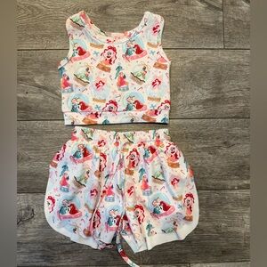 Disney Princess Tank Top and Shorts Set